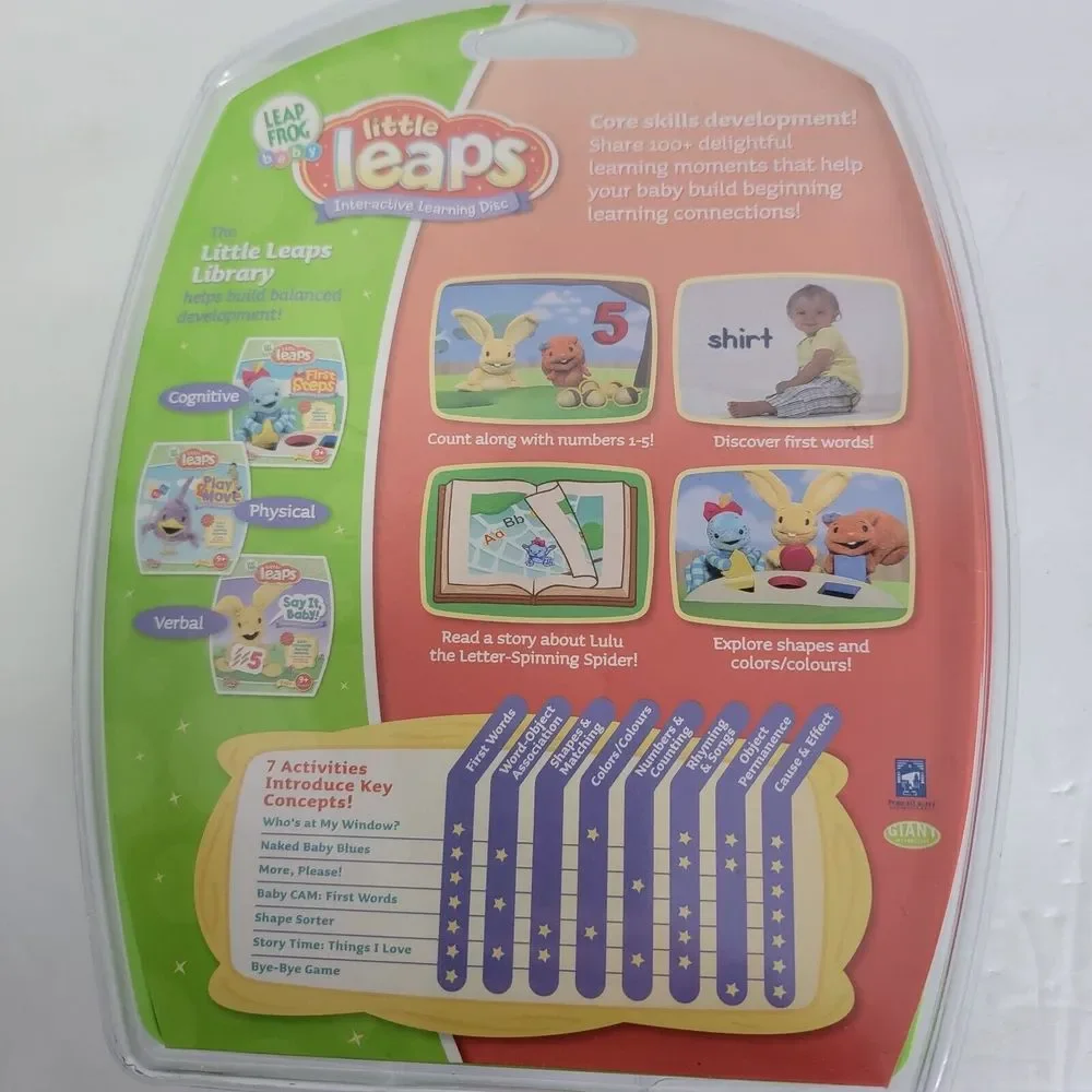 Leap Frog Baby‎ Little Leaps First Steps Interactive Learning Game Creative Baby